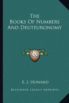 portada the books of numbers and deuteuronomy (en Inglés)
