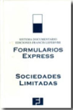 portada formularios express sociedades limitadas 2010
