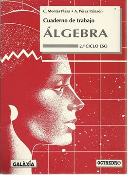 portada álgebra. cuaderno de trabajo (in Spanish)