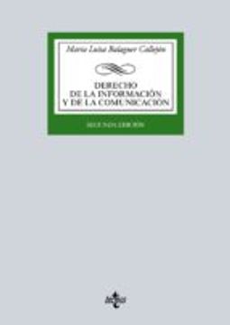 portada Derecho de la Información y de la Comunicación (in Spanish)