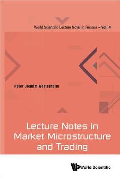 portada Lecture Notes in Market Microstructure and Trading (in English)