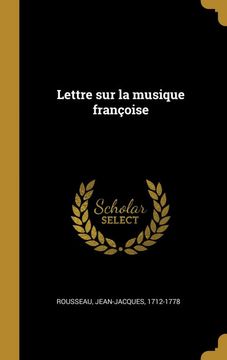 portada Lettre sur la Musique Françoise 