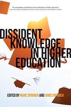 portada Dissident Knowledge in Higher Education 