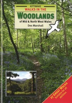portada Walks in the Woodlands of mid and North West Wales (en Inglés)