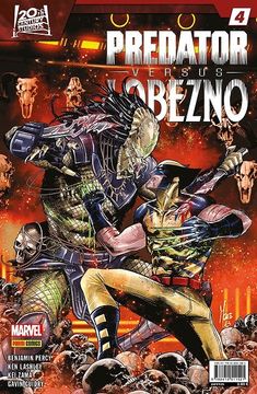 portada Predator vs Lobezno 4 de 4 (in Spanish)