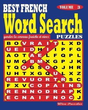 portada BEST FRENCH Word Search Puzzles. Vol. 3: Volume 3