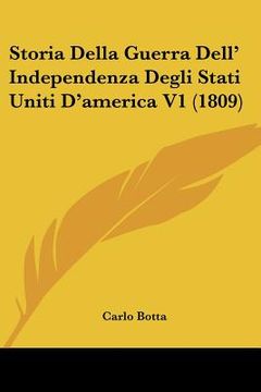 portada storia della guerra dell' independenza degli stati uniti d'america v1 (1809)