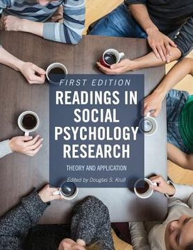 portada Readings in Social Psychology Research: Theory and Application (en Inglés)