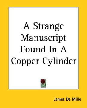 portada a strange manuscript found in a copper cylinder