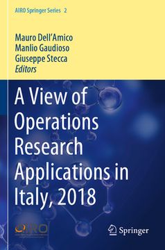 portada A View of Operations Research Applications in Italy, 2018 (in English)