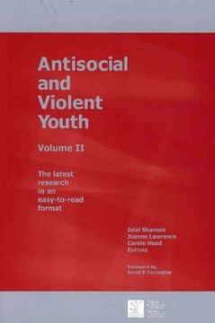 portada antisocial and violent youth: volume ii (en Inglés)
