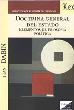 portada Doctrina general del estado: Elementos de filosofía política