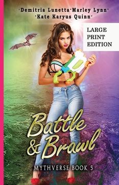 portada Battle & Brawl: A Young Adult Urban Fantasy Academy Series Large Print Version