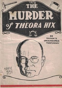 portada The Murder of Theora Hix (en Inglés)
