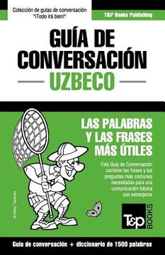 portada Guía de Conversación Español-Uzbeco y diccionario conciso de 1500 palabras (in Spanish)