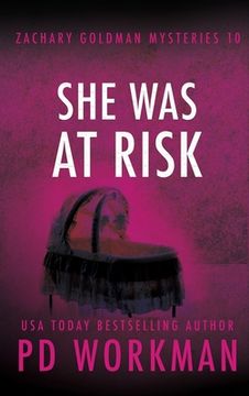 portada She was at Risk (10) (Zachary Goldman Mysteries) (en Inglés)
