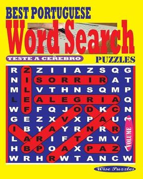 portada BEST PORTUGUESE Word Search Puzzles. VOL.4 (en Portugués)