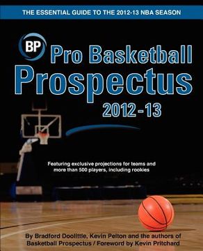 portada pro basketball prospectus 2012-13 (en Inglés)
