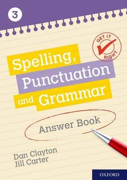 portada Get it Right: Ks3; 11-14: Spelling, Punctuation and Grammar Answer Book 3 
