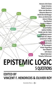 portada epistemic logic: 5 questions (en Inglés)