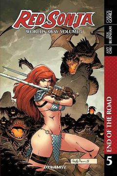 portada Red Sonja Volume 5: Post-Worlds Away (en Inglés)