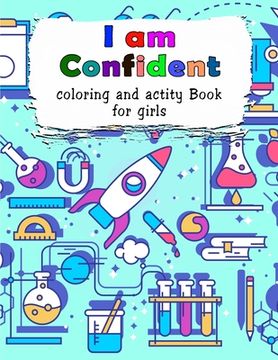portada I am Confident-Coloring and Activity Book for Girls