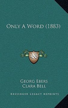 portada only a word (1883)