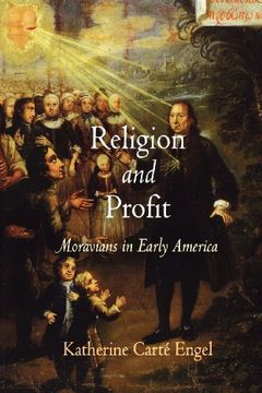 portada Religion and Profit: Moravians in Early America (Early American Studies) (en Inglés)