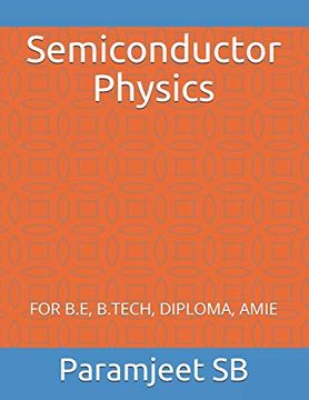 portada Semiconductor Physics: For B. E, B. Tech, Diploma, Amie (1) (en Inglés)
