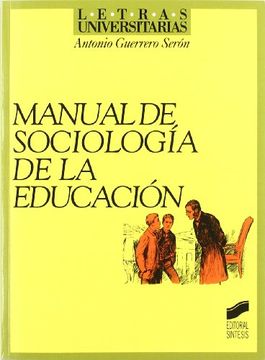 portada Manual de Sociologia de la Educacion
