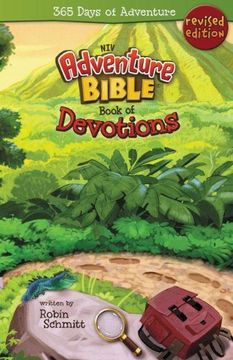 portada Adventure Bible Book of Devotions, NIV: 365 Days of Adventure (en Inglés)