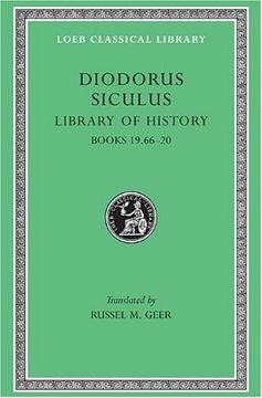 portada Diodorus Siculus: Library of History, Volume x, Books 19. 66-20 (Loeb Classical Library no. 390) (en Inglés)