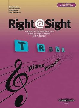 portada Right@sight for Piano, Grade 7: A Progressive Sight-Reading Course Based on Original Material by T. A. Johnson (in English)
