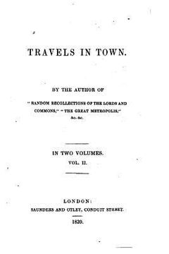 portada Travels in town - Vol. II (en Inglés)