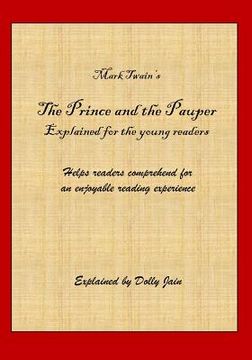 portada The Prince and the Pauper: Explained for the young readers (en Inglés)