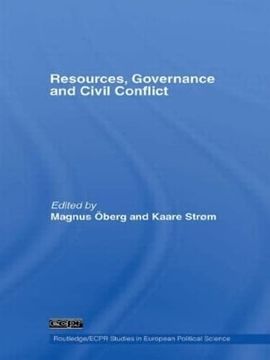 portada Resources, Governance and Civil Conflict (Routledge (en Inglés)