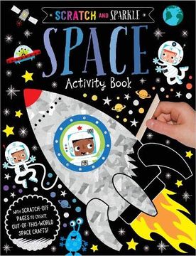 portada Scratch and Sparkle Space Activity Book (Scratch and Sparkle Activity) (in English)