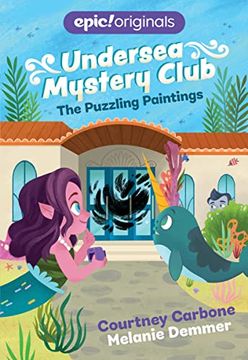 portada The Puzzling Paintings (Undersea Mystery Club Book 3) (en Inglés)