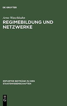 portada Regimebildung und Netzwerke (en Alemán)