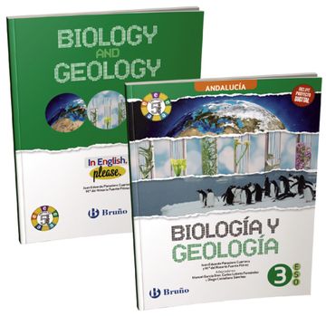 portada Biología y Geología 3 eso + in English, Please Biology and Geology 3 eso (en Inglés)