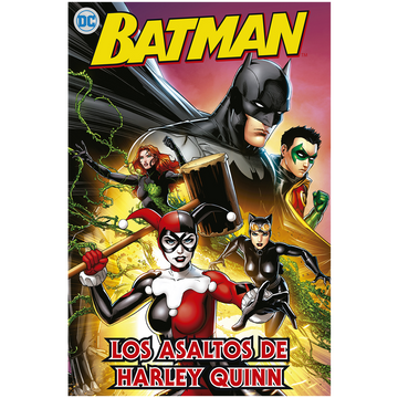 portada Batman Los Asaltos de Harley Quinn