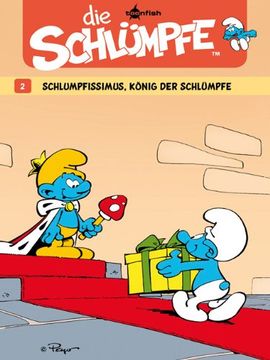 portada Die Schlümpfe 02. Schlumpfissimus, König der Schlümpfe (en Alemán)
