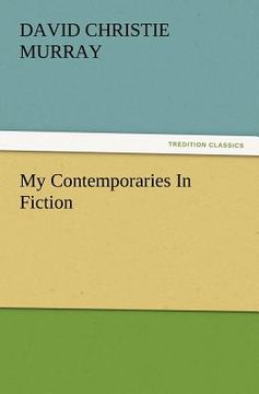 portada my contemporaries in fiction (en Inglés)