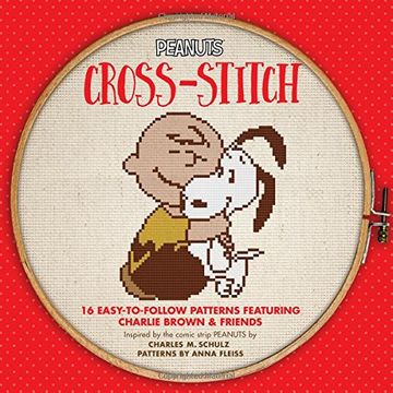 portada Peanuts Cross-Stitch: 16 Easy-To-Follow Patterns Featuring Charlie Brown & Friends (Hometown Tales) (en Inglés)