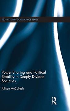portada Power-Sharing and Political Stability in Deeply Divided Societies (Security and Governance) (en Inglés)