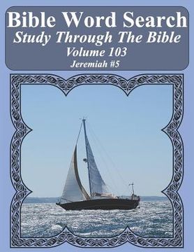 portada Bible Word Search Study Through The Bible: Volume 103 Jeremiah #5 (en Inglés)