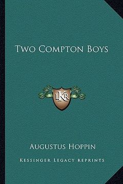 portada two compton boys (en Inglés)