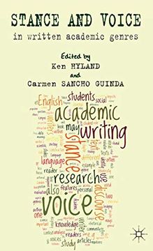 portada Stance and Voice in Written Academic Genres (en Inglés)