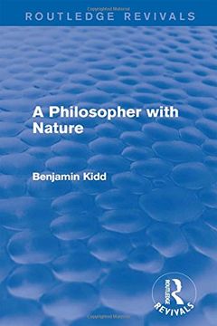 portada A Philosopher With Nature (Routledge Revivals)