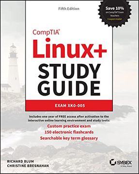portada Comptia Linux+ Study Guide: Exam Xk0-005 (en Inglés)